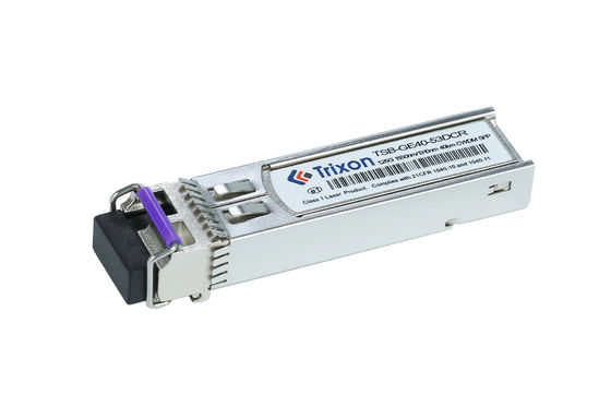 কেনা TSB-GE40-53DCR 1.25G বিআইডিআই দ্বি-নির্দেশমূলক এসএফপি মডিউল এলসি ইন্টারফেস 40km 1550nm/1310nm -5°C ~ +70°C SMF অনলাইন উত্পাদন
