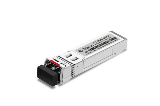 কেনা TPD-TG80-XXDCR 10.3G SFP+ DWDM ট্রান্সিভার মডিউল SFF-8431 এবং SFF-8432 এর সাথে সামঞ্জস্যপূর্ণ অনলাইন উত্পাদন