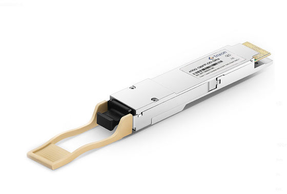 কেনা QSFP-DD 400G ট্রান্সসিভার ফর্ম ফ্যাক্টর 1310 EML লেজার এবং সর্বোচ্চ শক্তি খরচ 10W গতি নেটওয়ার্কিং জন্য অনলাইন উত্পাদন