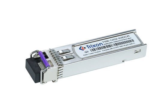 TSB-1202-53DCR 622M BIDI 2km T-1550nm,R1310nm BIDI হট প্লাগযোগ্য SFP ট্রান্সসিভার মডিউল 3 বছর