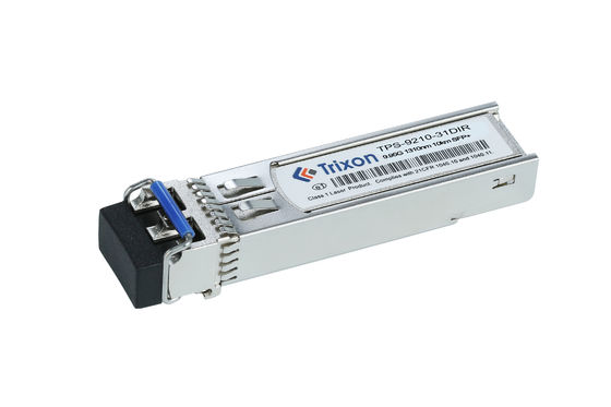 SMF SFP+ ট্রান্সিভার মডিউল 1310nm 9.95Gbps MSA SFP স্পেসিফিকেশনের সাথে সামঞ্জস্যপূর্ণ