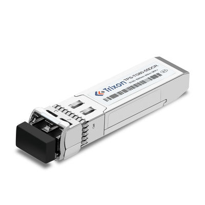 TPS-TG80-55DCR 10G SFP+ ট্রান্সসিভার মডিউল, 80km,1550nm-EML,-5°C~+70°C,