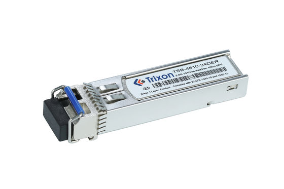 TSB-4810-34DER 2.5G বিআইডিআই দ্বি-পরিচালিত এসএফপি ট্রান্সিভার মডিউল 10km দূরত্ব 1310nm/1490nm -20°C~+85°C প্রসারিত তাপমাত্রা